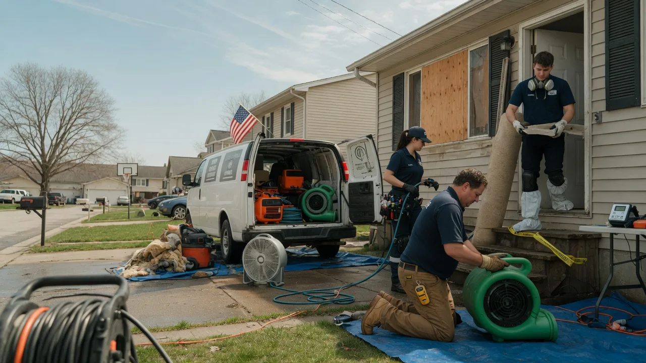 Water Damage Restoration in Orrum, NC near me